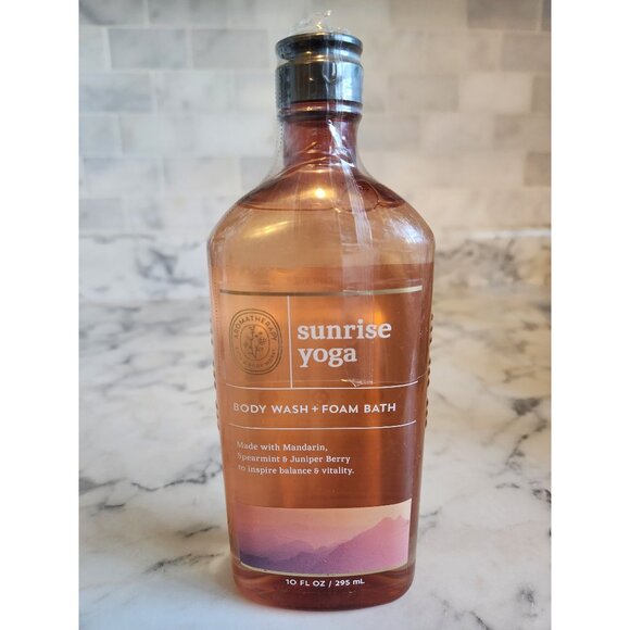 Bath & Body Works Sunrise Yoga Body Wash & Foam Bath 10 Fl Oz - Picture 1 of 3